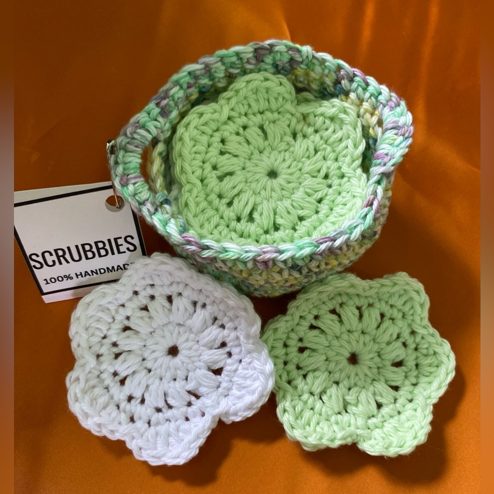 Hand-Crocheted Face Wipes